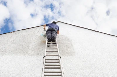 Peinture extérieure au Gault-Soigny — façades et ravalement